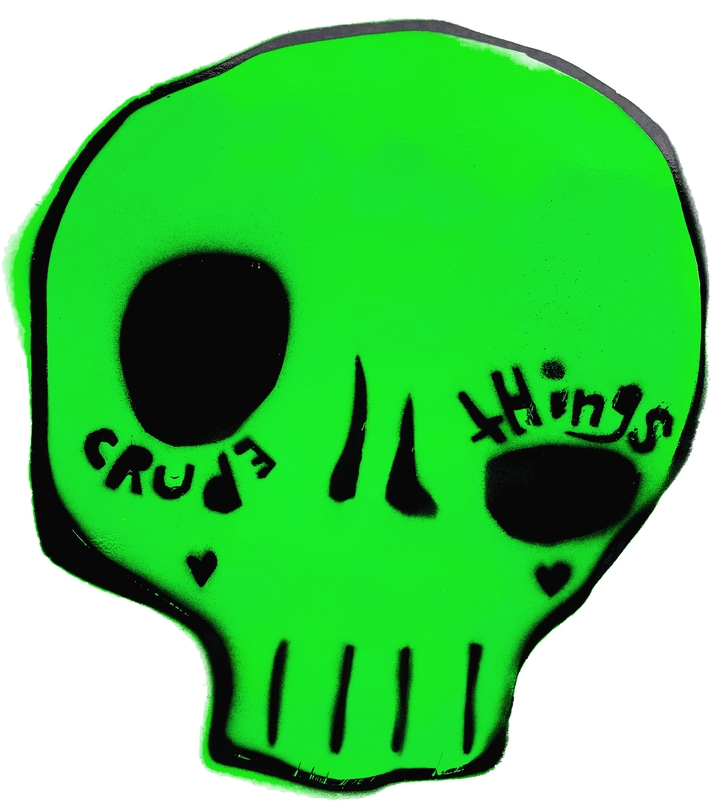 Green Candy Skull