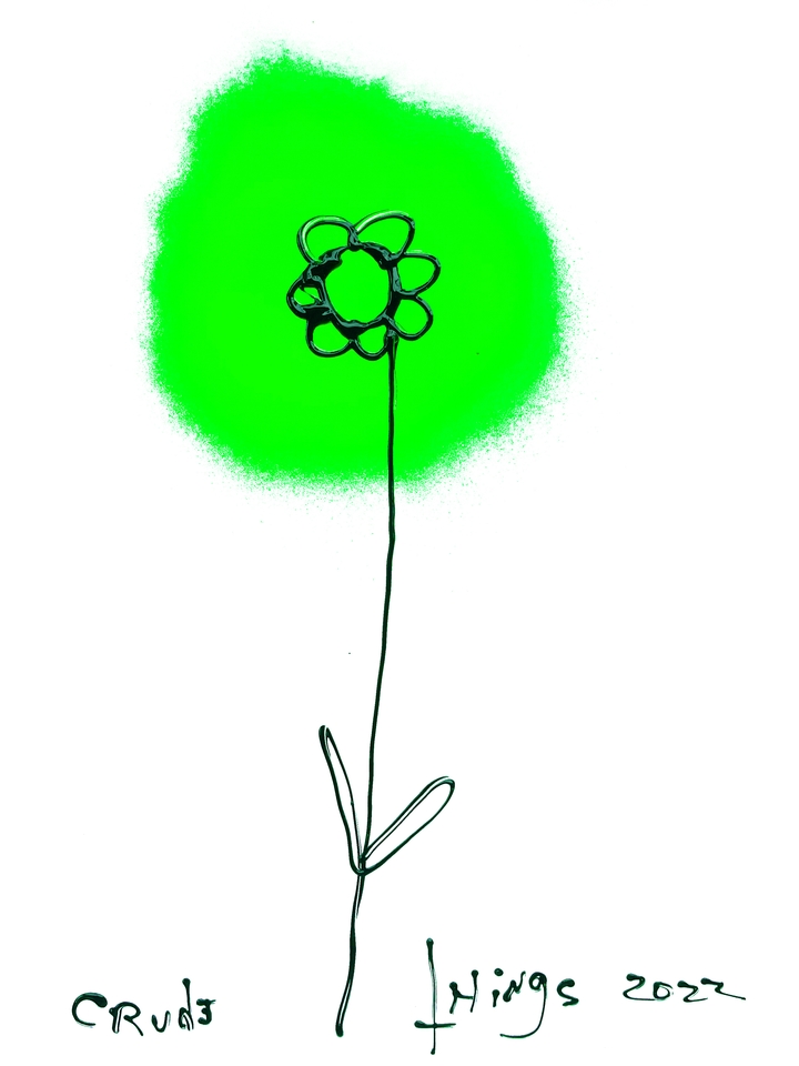 Lana's Flower on Green